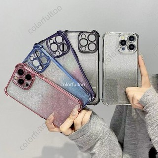 Ốp Chống Sốc Redmi Note 15 2026 Cho Redmi Note 15 14 Pro Plus + 15Pro + Note14 Note15Pro 4G 5G Ốp Lưng Mạ Trong Suốt Lấp Lánh Bling Gradient Silicon Mềm Ốp Lưng Túi Khí
