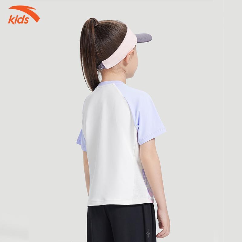 Anta Kids Áo Phông Thể Thao Bé Gái Cycling-1P 3624C9104