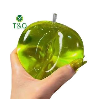 [T & O-t] 1 Cái Giảm Căng Thẳng Và Thông Hơi Giận Đồ Chơi Thần Tài Màu Xanh Lá Cây Nhựa Bóp Đồ Chơi Để Giảm Căng Thẳng Cho Bạn Bè [Mới]
