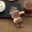 PS1 Miffy Plushie Gyeongju Phiên bản giới hạn Bakery Chef Túi búp bê sang trọng Charm SP1