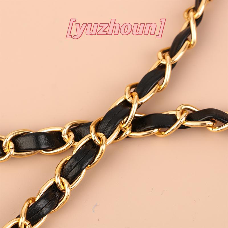 [yuzhoun] Dây đeo chéo 120cm thay thế cho túi xách nữ, dây xích da, phụ kiện DIY