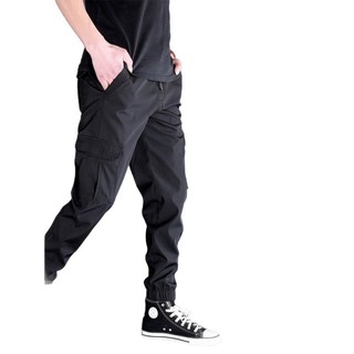 Quần Yếm Nam Mùa Thu Vỏ Mềm - Dáng Rộng Size Lớn, Phù Hợp Dạo Phố Và Đi Bộ Đường Dài
