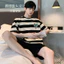 2025 Bộ Đồ Ngủ Nam Lụa Sữa Ngắn Tay Hoạt Hình Thường Ngày Thiếu Niên Sinh Viên Mỏng Phong Cách Homewear Phù Hợp Với