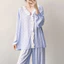 Cotton Lụa Bộ Đồ Ngủ Nữ Mùa Xuân Phong Cách Ngọt Ngào Chấm Bi Ren Loungewear Dài Tay Cô Gái Ngọt Ngào Nhân Tạo Cotton Phù Hợp Với Mỏng