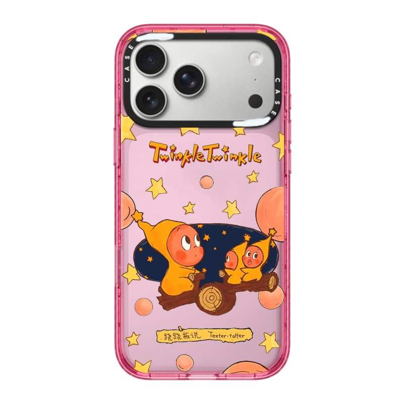 CASECASE X Twinkle Twinkle Case Đen / Xanh da trời / Hồng Bộ sưu tập kẹo Fizz Màu sắc Rõ ràng Cứng Từ tính Vỏ tác động cho Apple IPhone 13 14 15 16 17Pro Max Plus Có Hộp
