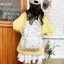 HFSHY In Hình Dễ Thương Chó Con Dachshund Phong Cách Đại Học Bapa Sinh Viên Schoolbag Di Động Dung Tích Lớn Túi Du Lịch Nữ Tính Quà Tặng Sinh Nhật VN