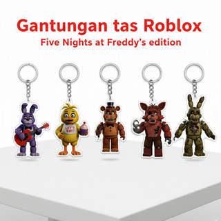 Móc treo túi trẻ em dòng roblox: Five Nights AT Freddy's Edition-acrylic cao cấp 3mm | Hàng hóa & ph
