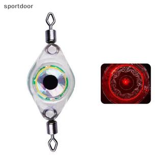 [sportoutdoor] Đèn LED Mồi Câu Cá Hình Mắt Mồi Câu Cá Cảm Biến Chống Thấm Nước Giọt Sâu Cho Nước Biển Nước Ngọt Dưới Nước Cao Sáng [out]