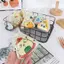 NS 50 Chiếc Hoạt Hình Đáng Yêu Cho Tam Giác Cơm Bóng Paaging Túi Nori Onigiri Sushi Túi Làm Sushi Khuôn Bento Phụ Kiện NS