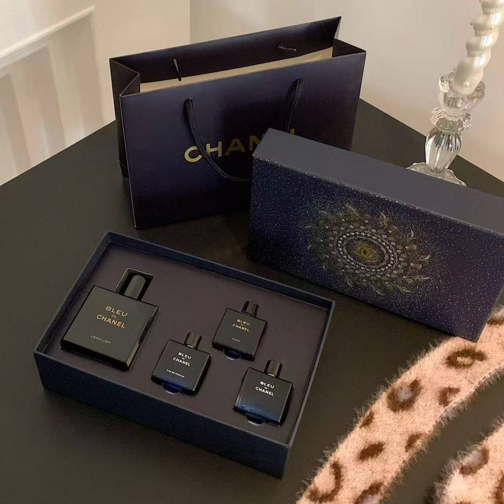 Yolo ❤Hộp Quà Tặng Mỹ Phẩm Ba Mảnh chane Azure Mới Nam Universal 100ml