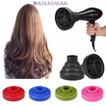 ZHUXAOWAN Vỏ khuếch tán máy sấy tóc ZHUXAOWAN, Vỏ máy sấy tóc bằng silicon đa năng, Dụng cụ tạo kiểu tóc có thể gập lại Máy thổi tóc xoăn Máy thổi tóc Máy khuếch tán tóc Máy cắt tóc