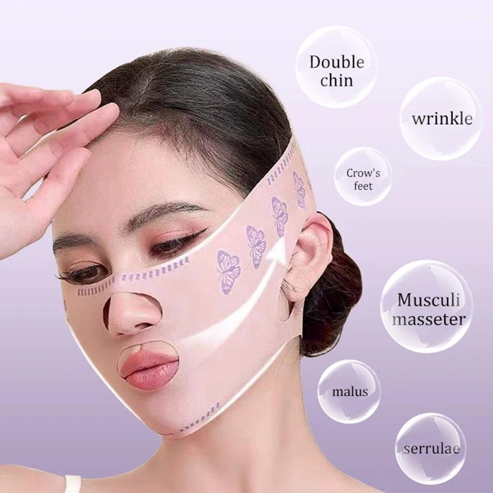 Mặt nạ V Mặt nạ định hình Mặt nạ ngủ Mặt nạ dành cho nam Dụng cụ da Nữ Nasolabial H0