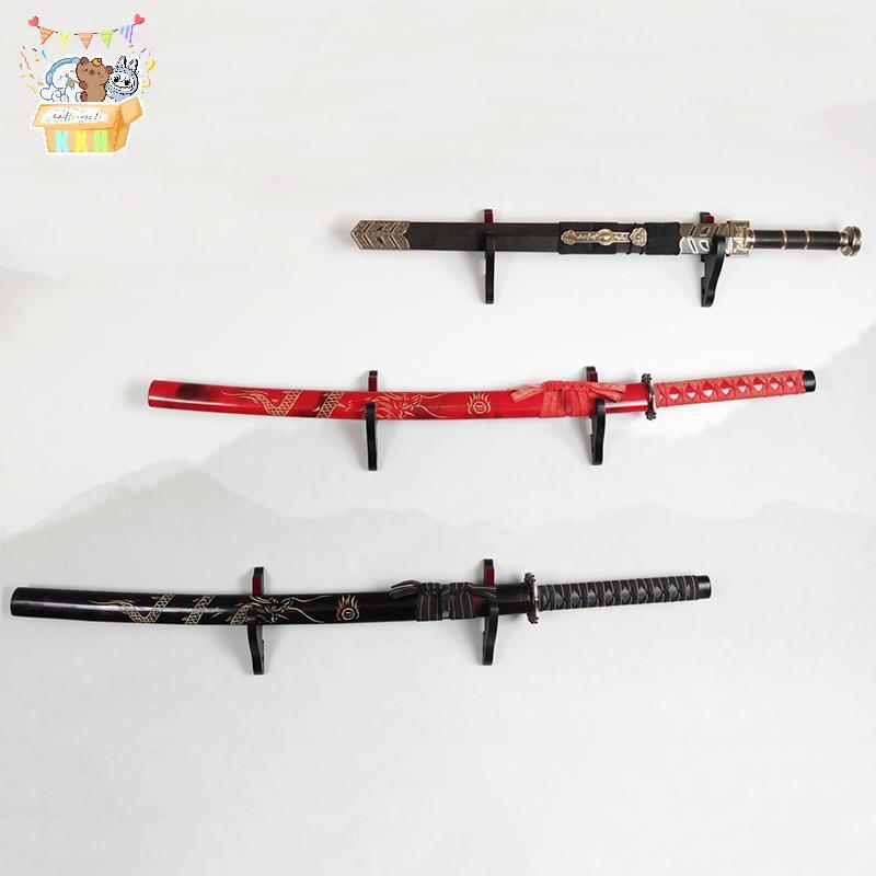 [KXH] Treo Tường Gỗ Thanh Kiếm Đứng Móc Treo Màn Hình Có Thể Điều Chỉnh Ra Dao Cosplay Cây Đũa Phép Thanh Kiếm Cho Samurai Ra ELWW