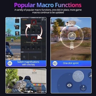 【COD】 Bộ chuyển đổi chơi game Meiying M1 Pro + kết hợp bàn phím và chuột kết nối điện thoại di động