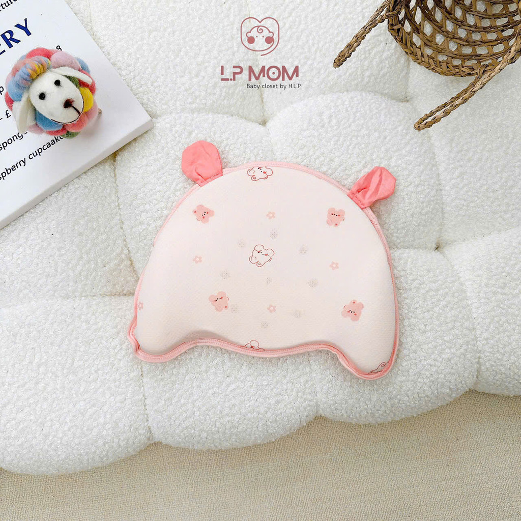 [G6 kích thước 28x22x4,5 ] Gối cao su mềm thoáng khí mát mẻ mùa hè cho bé