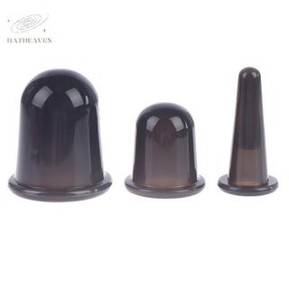 [hatheaven] Cốc hút chân không bằng silicon Nâng cơ mặt Mặt mắt Cốc Massage đẹp