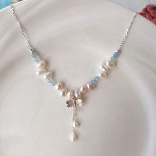 Mặt dây chuyền ngọc trai Baroque Niche Vòng cổ cổ điển