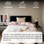 Bộ vỏ chăn ga gối 4 món chất liệu t100S Cotton Xinjiang cao cấp Memminbedding LUXURY thêu tay tinh tế