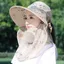Mũ chống nắng mùa hè, che mặt, phù hợp cho hoạt động ngoại trời và đi xe đạp
