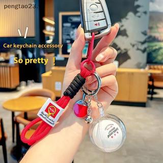Móc khóa mini dạng mặt dây chuyền quần vợt, bóng bàn dễ thương, phù hợp cho học sinh thiếu niên