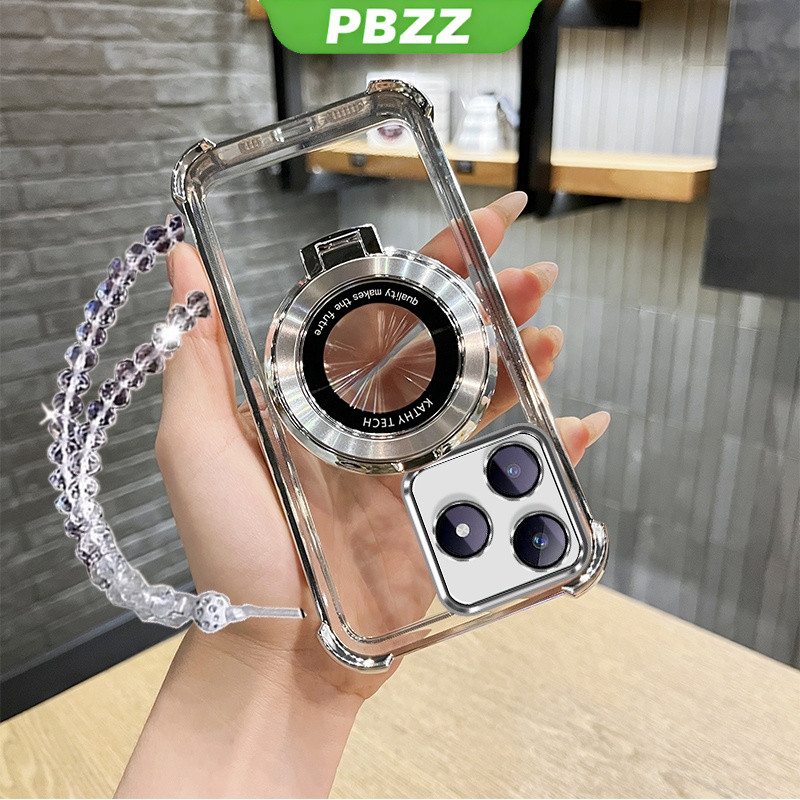Ốp cho realme Note 60 realme Note 60x Ốp điện thoại Ốp mềm Ốp chống sốc Silicon thiết kế mới trong suốt thẩm mỹ có giá đỡ dây đeo dễ thương sjslwxzj01