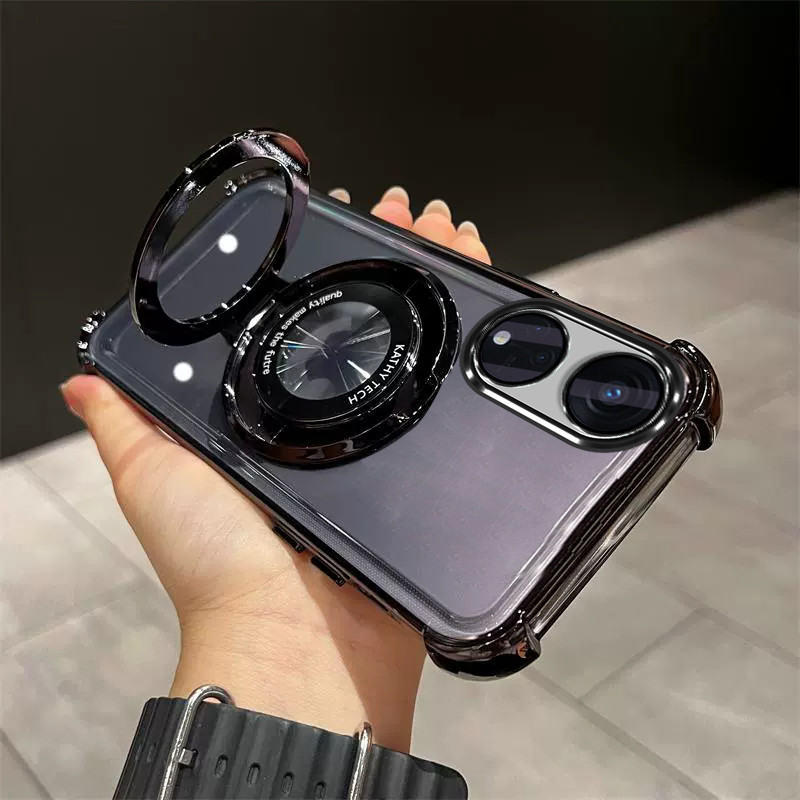 Ốp Lưng Cho Oppo Reno 8T 5G / Reno 8T 4G Giá Đỡ Điện Thoại Chống Sốc tpu Có Chức Năng Chống Trơn Trượt Vỏ Điện Thoại Di Động SJZJ
