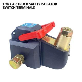 LOOKSHOW Xe hạng nặng 12V 24V Công tắc cắt pin Đồng nguyên chất Công suất cao Master Ngắt kết nối cho ô tô Xe tải an toàn cách ly Công tắc thiết bị đầu cuối L5T9