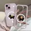 Gỗ đen giàu có phù hợp với16vỏ điện thoại iPhone17Air ba trong một,hút từ 14/13/11 Pro