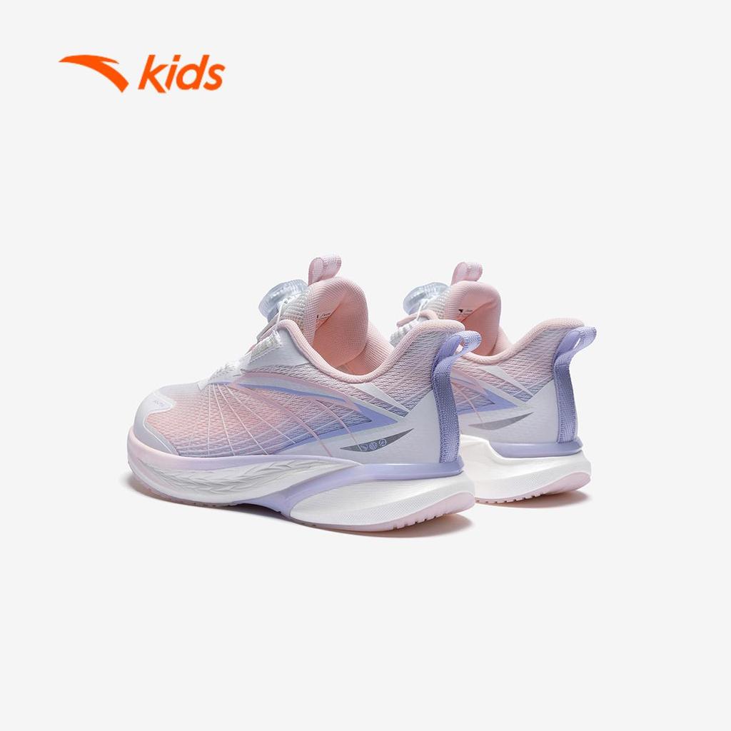 ANTA Kids Giày Chạy Bé Gái Raging Wave 4.0 Năng Động, Thoáng Khí, Hạn Chế Trơn Trượt, Thoải Mái Vận Động 3226B9908