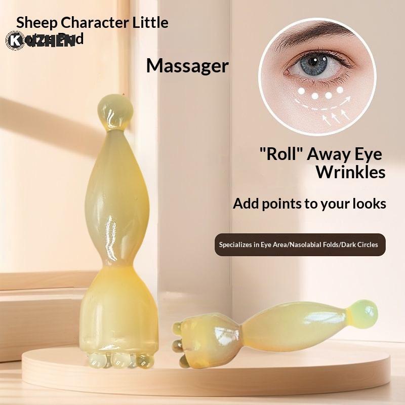 KUZHEN Smooth Face Massage Tool Nhựa Gua Sha Chăm sóc da mặt Massage Sti pod Shape Massage Facial Physiotherapy Tool HOT