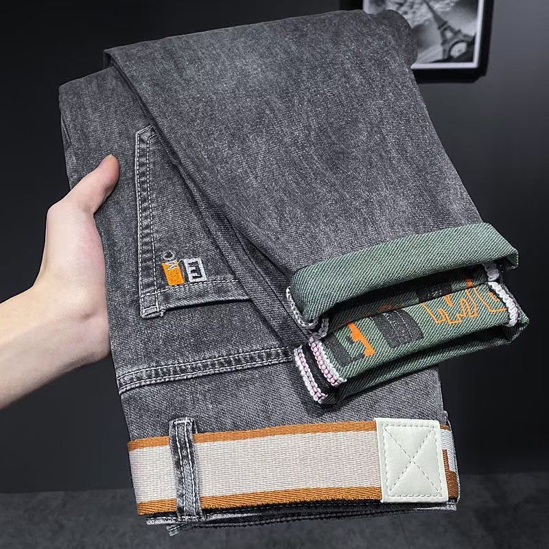 Quần jean nam côn Quần Denim co giãn thường ngày