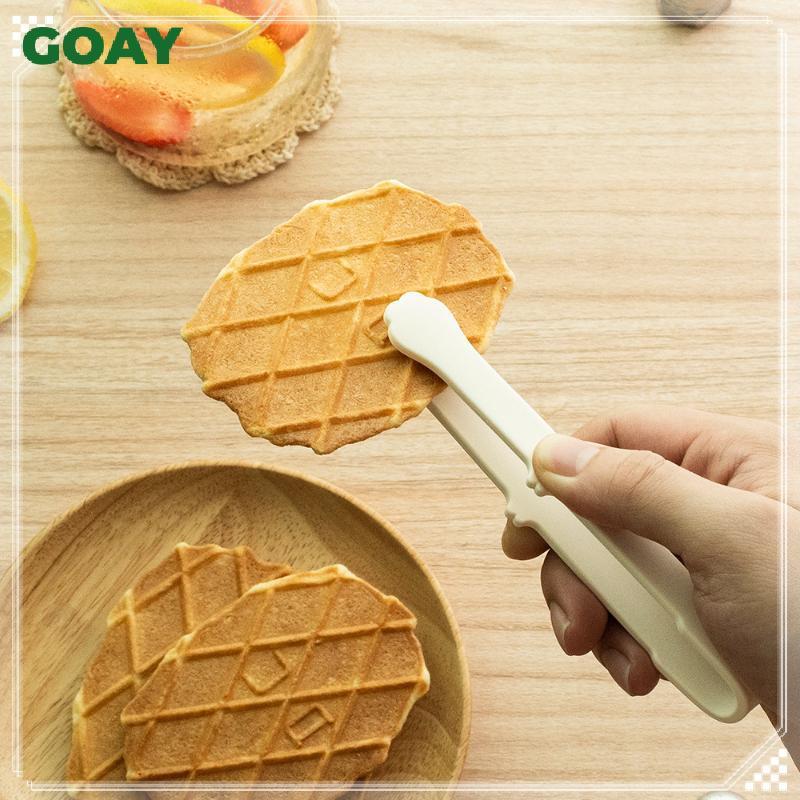 GOAY Sáng Tạo Mèo Nhật Bản Paw Shape Silicone Mini Sna Kẹp Thực Phẩm Chống Trơn Trượt Tay Cầm BBQ Bánh Mì Đá Viên Kẹp Phụ Kiện Nhà Bếp VN