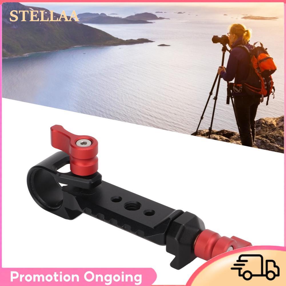 Stellaa KIMISS 15mm Cần Kẹp Nhanh Đĩa Phát Hành Ống Railblock Máy Ảnh SLR Nối Dài Chân Đế với 1/4 Inch Lỗ Vít