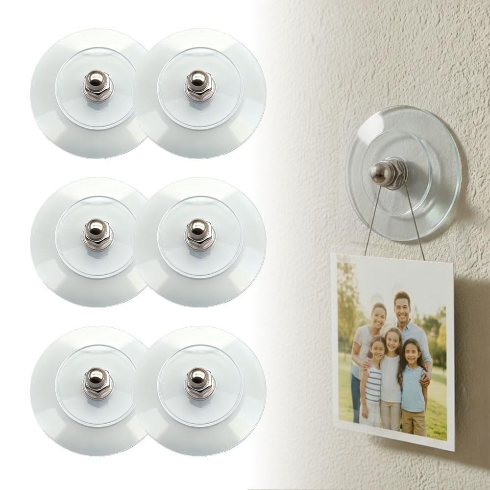 Móc chân không DAYBREAK, Móc cốc hút PVC có thể tái sử dụng, Móc dính không cần khoan tại nhà