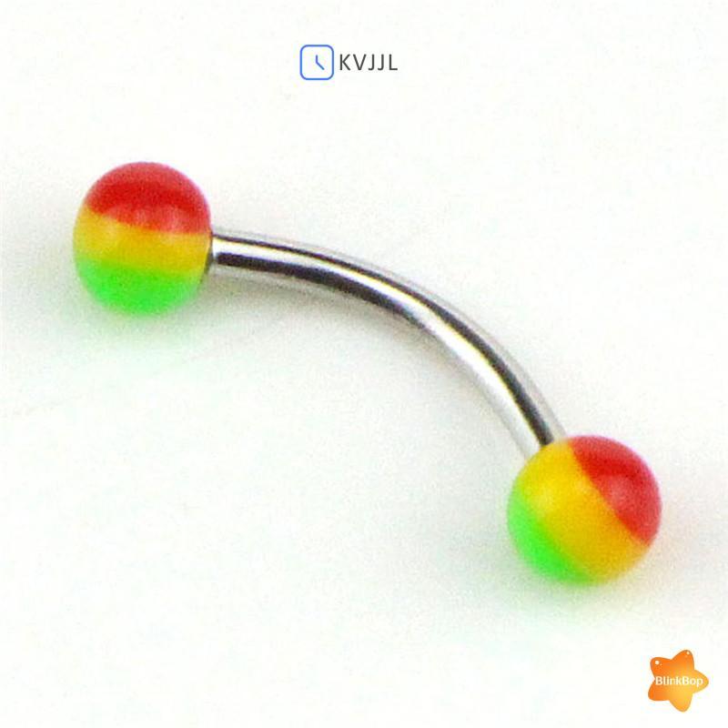 Trang sức xỏ khuyên mới: thép không gỉ barbell cong cho lông mày và tragus - bộ 20 chiếc