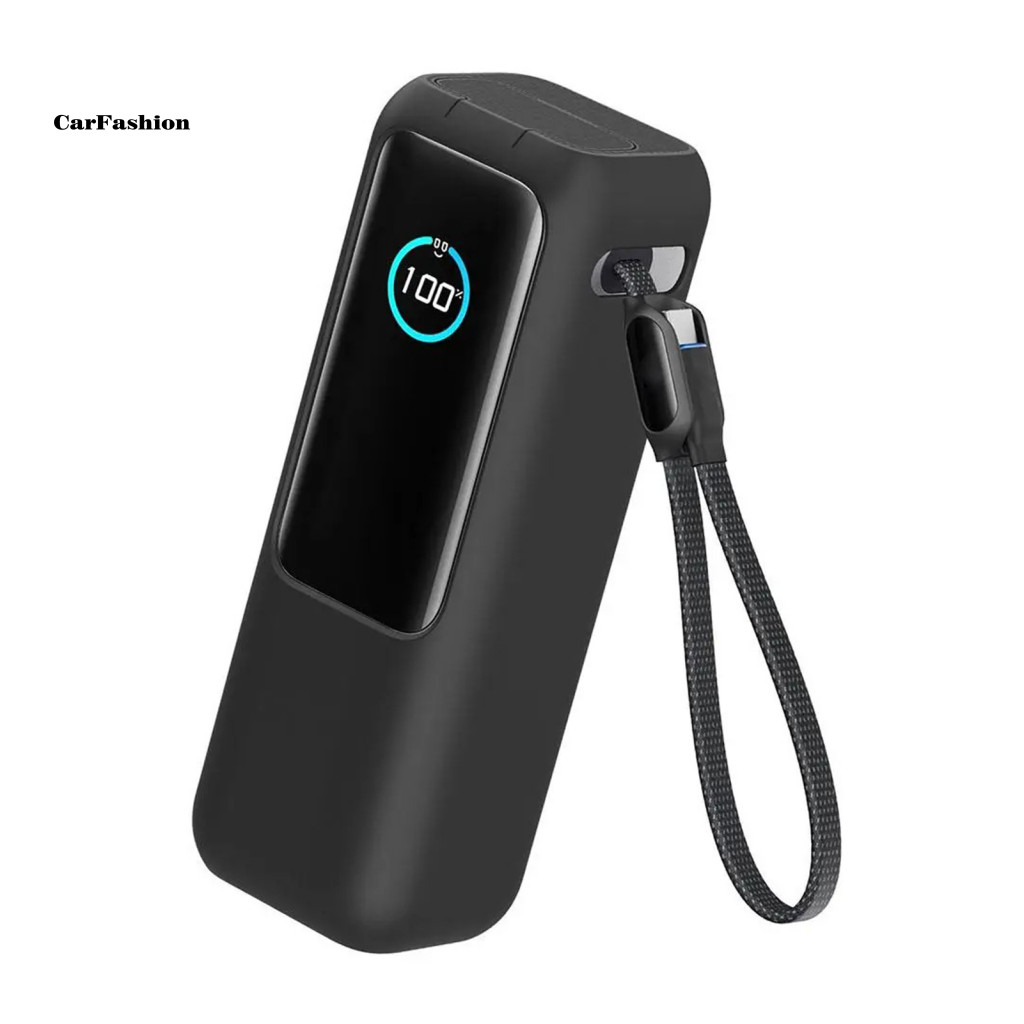 < CarFashion > Vỏ bảo vệ silicon di động bằng silicon cầm tay thoải mái cho Power Bank – Vỏ pin ngoài có tay cầm thoải mái mềm mại chống sốc và bền bỉ khi đi du lịch