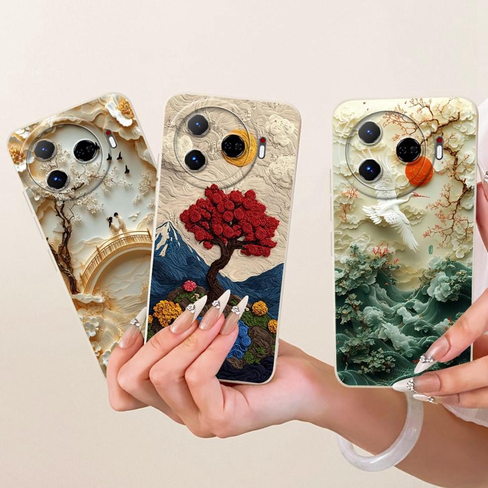 Dành Cho Tecno Camon 30 Pro 5G Ốp điện thoại Camon 30 Premier 30s Pro Vỏ Nơ Họa Tiết Hoa Bướm Thời Trang Ốp điện thoại Silicon Lỏng