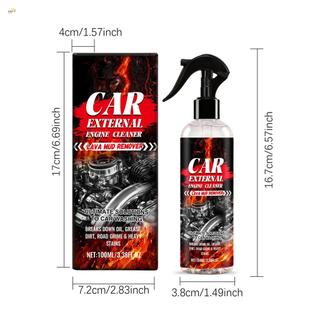 Xịt tẩy nhờn động cơ hoạt động nhanh - Không rửa vết bẩn dầu cho Vịnh động cơ ô tô