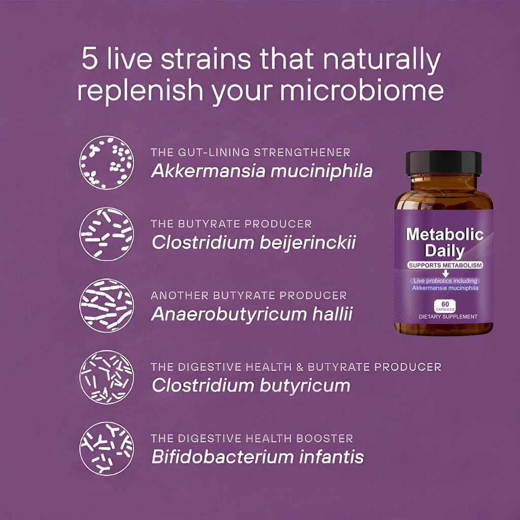 Nguồn Probiotics Daily Metabolic Health Capsules Metabolic Daily2026.3.23