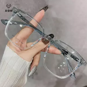 Kính mát vuông lớn trong suốt, siêu nhẹ cho nữ - Chống ánh sáng xanh, phù hợp sử dụng cả nam nữ
