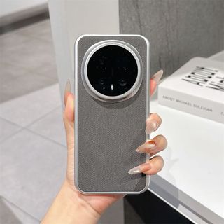 CHO HONOR Magic8 Vỏ Điện Thoại Tích Hợp Vòng Từ Tính Họa Tiết Vải Lanh Lông Nhẹ Sang Trọng Magic8Pro Cứng Phong Cách Mới