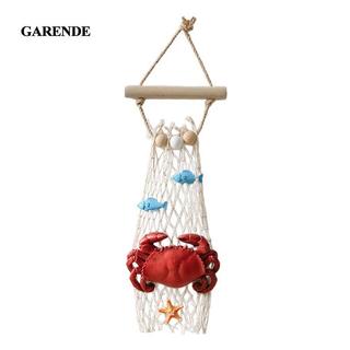 Garende Nhựa Cua Tượng Trang Trí Tường Sưu Tập Mô Phỏng Cua Hình Cua Điêu Khắc Mặt Dây Chuyền Cho Phòng Khách Sân Sau Hiên Nhà