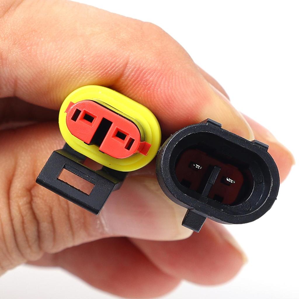 96 / 240 / 254 CÁI - Bộ kết nối chống nước ô tô PA66 Thiết bị đầu cuối ngắt kết nối nhanh bằng nhựa cho ô tô, xe máy, xe tải thuyền, bộ Pin điện có an toàn chống bụi
