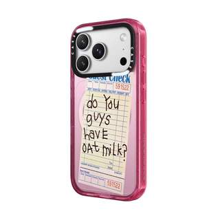 CASECASE X các bạn có hộp đựng sữa yến mạch Đen / Xanh da trời / Hồng Bộ sưu tập kẹo Fizz Màu sắc trong suốt cứng từ tính Vỏ tác động cho Apple IPhone 13 14 15 16 17Pro Max Plus