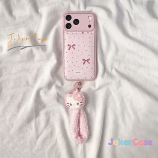 Ốp Lưng Cho IPhone 17 11 15 16 12 13 14 Pro Max X XS Max XR 14 16 15 Plus Air Vỏ mềm có dây buộc đệm khí Sweet Bowknot