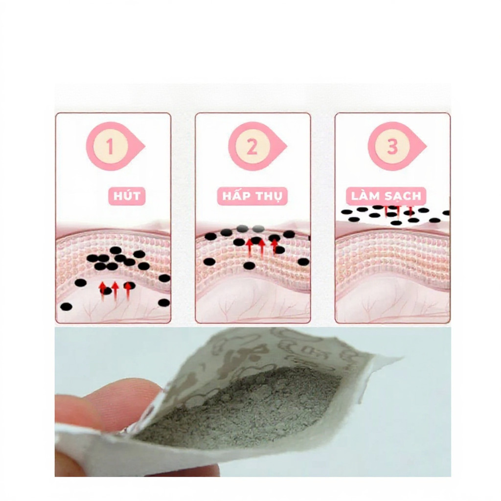 Hộp 50 Miếng Dán Chân Ngải Cứu Thải Độc Hỗ Trợ Giấc Ngủ Và Giảm Mỏi