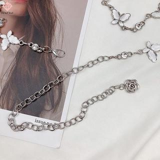 Thắt lưng nữ hình bướm mỏng, màu trơn - Phù hợp với trang phục