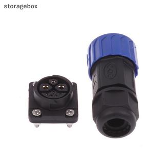 [Hộp đựng] 1 Cái 50A Năng Lượng Lithium Xe Đạp Điện Nam Nữ Cổng Sạc M23 2 + 1 + 5 Đầu Nối Pin Xe Máy Sạc Cắm Soet Đẹp
