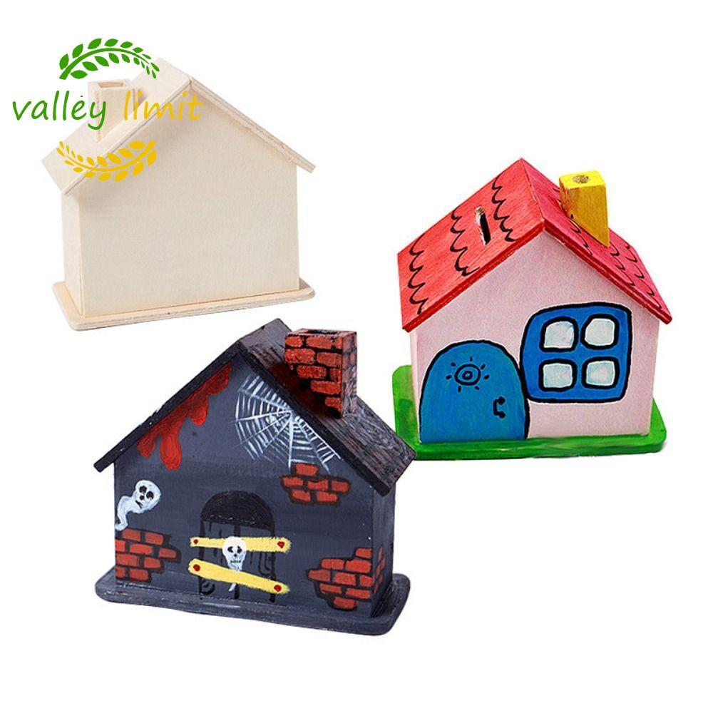 valley limit VALLEY LIMIT Ngôi nhà nhỏ Piggy Bank, Bình lưu trữ sơn DIY ...