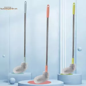 TRTR Hộ Gia Đình Buet Bàn Chải Giặt Với Thanh Thép Không Gỉ Nhựa Máy Đựng Nước Buet Nước Bàn Chải Làm Sạch Tiện Ích VN